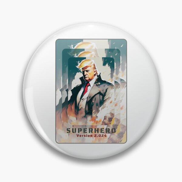 Item preview, Donald Trump Superhero version 2024 designed and sold by CreativeBizarre.