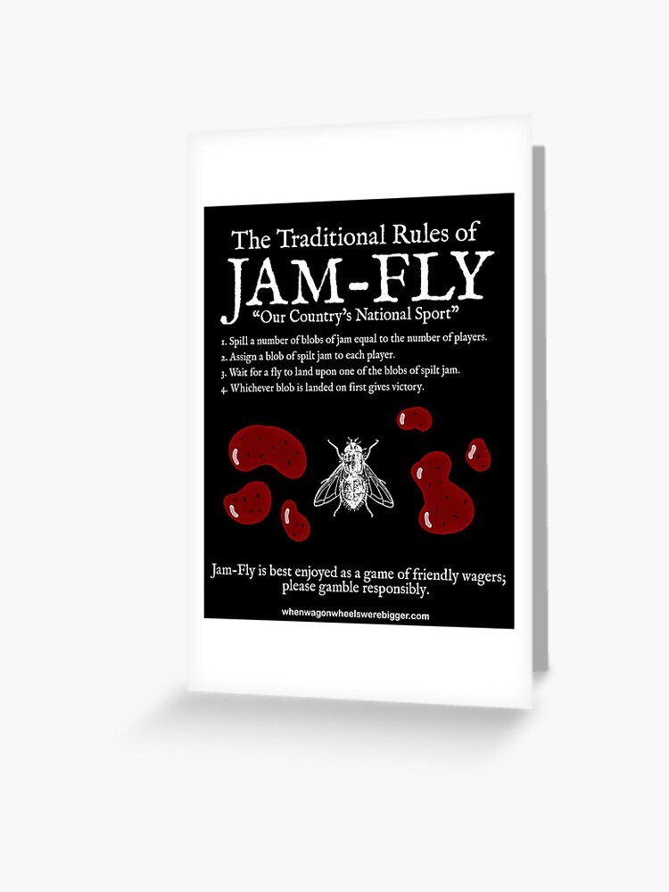 Thumbnail 1 of 2, Greeting Card, Jam-Fly designed and sold by W4BPodcasts.