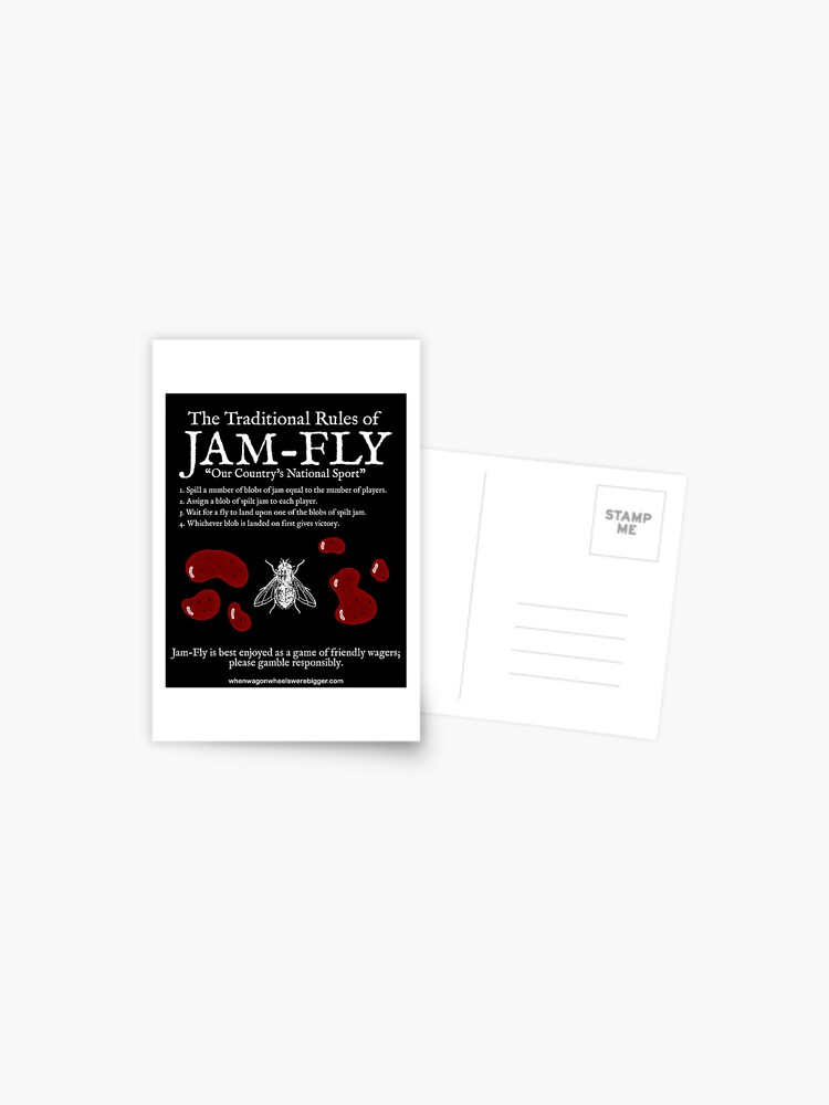 Thumbnail 1 of 2, Postcard, Jam-Fly designed and sold by W4BPodcasts.