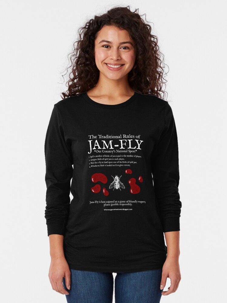 Thumbnail 2 of 5, Long Sleeve T-Shirt, Jam-Fly designed and sold by W4BPodcasts.