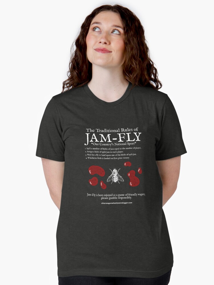 Thumbnail 2 of 7, Tri-blend T-Shirt, Jam-Fly designed and sold by W4BPodcasts.