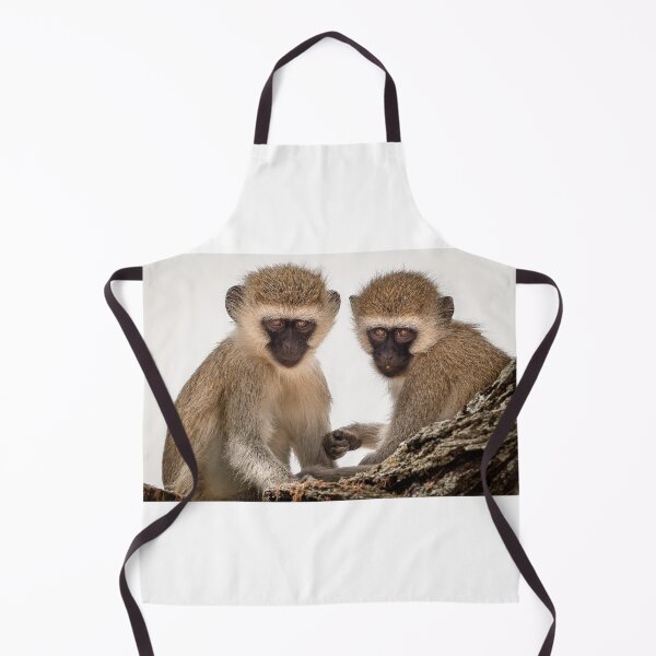 Item preview, Two Vervet Monkeys having a conversation designed and sold by vagabondgal.