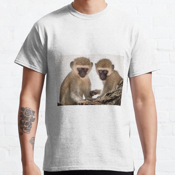 Two Monkeys T Shirts for Sale Redbubble