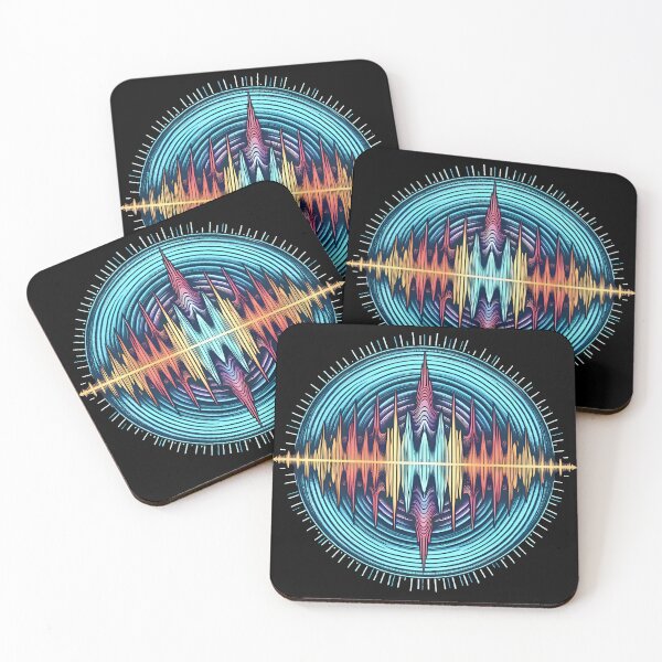 Item preview, Abstract Sound Wave Harmony designed and sold by InkFool.