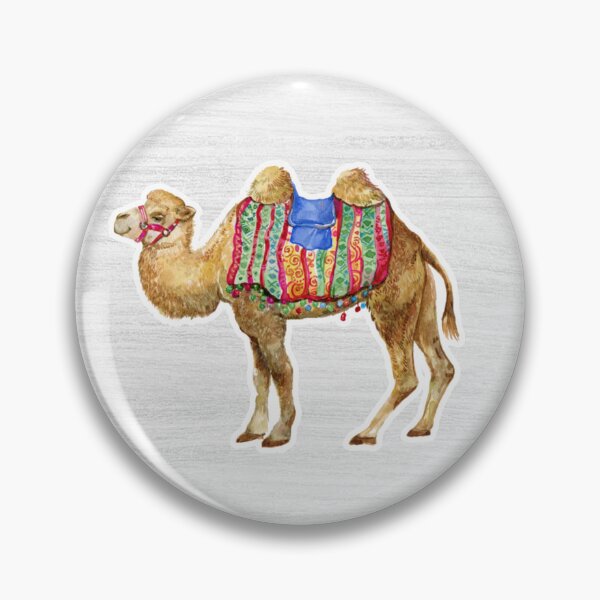 Item preview, Watercolor Drawing of a Camel designed and sold by LivingColorful.