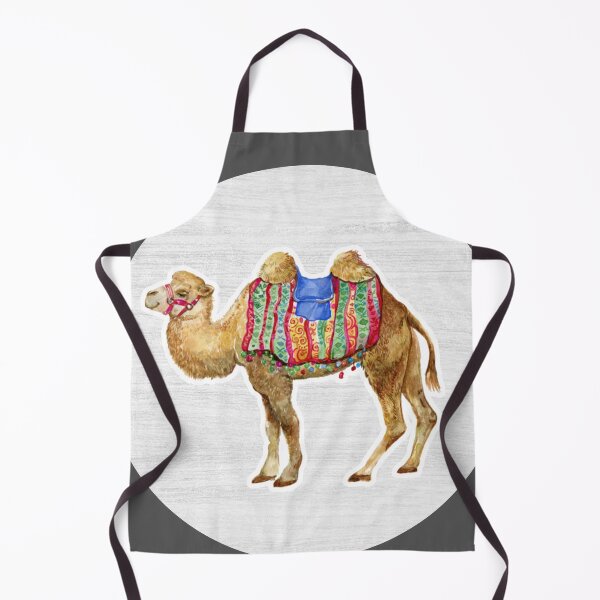 Item preview, Watercolor Drawing of a Camel designed and sold by LivingColorful.