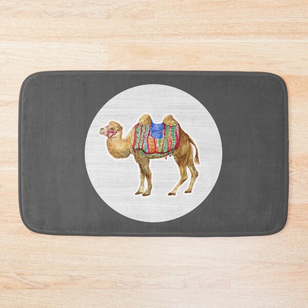 Item preview, Watercolor Drawing of a Camel designed and sold by LivingColorful.