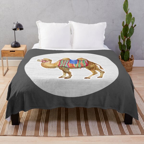 Item preview, Watercolor Drawing of a Camel designed and sold by LivingColorful.