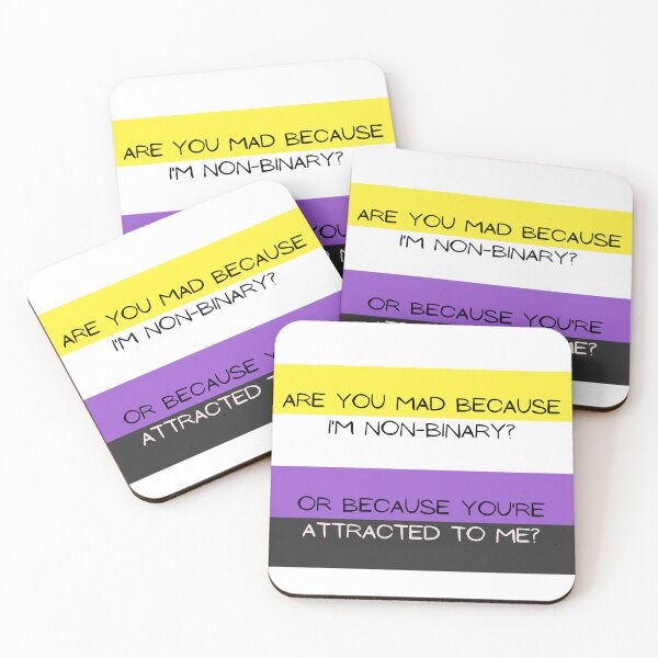 Item preview, Non-Binary Thirst designed and sold by SuperSarahnCo.