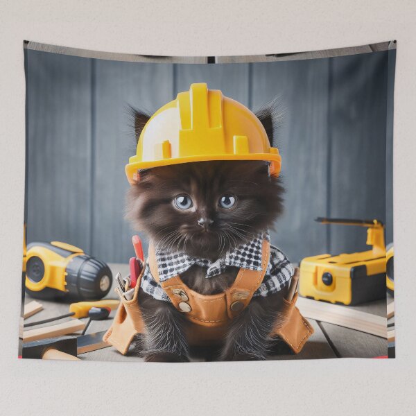 Item preview, Worker Kitten designed and sold by All-Kittens.