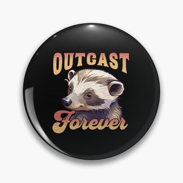 Item preview, Outcast Forever - Badger designed and sold by ValentinaHramov.