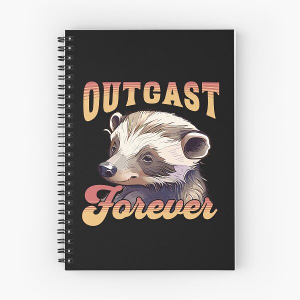 Item preview, Outcast Forever - Badger designed and sold by ValentinaHramov.