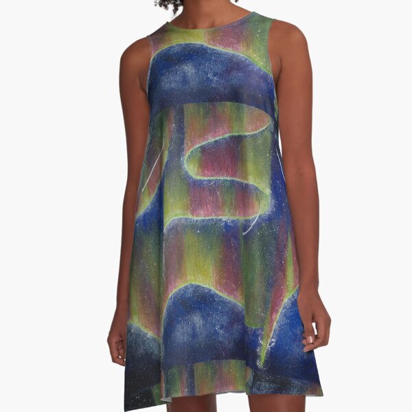 "Dancing Skies" A-Line Dress