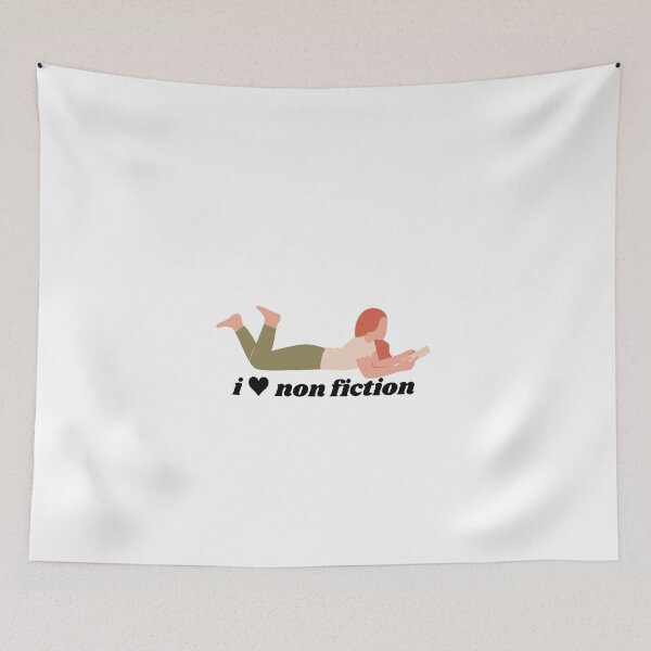 Item preview, I love non fiction designed and sold by ChiWellness Shop.
