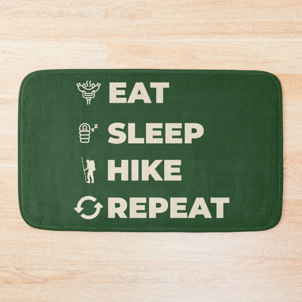 Item preview, EAT, SLEEP, HIKE, REPEAT designed and sold by zarshirts.