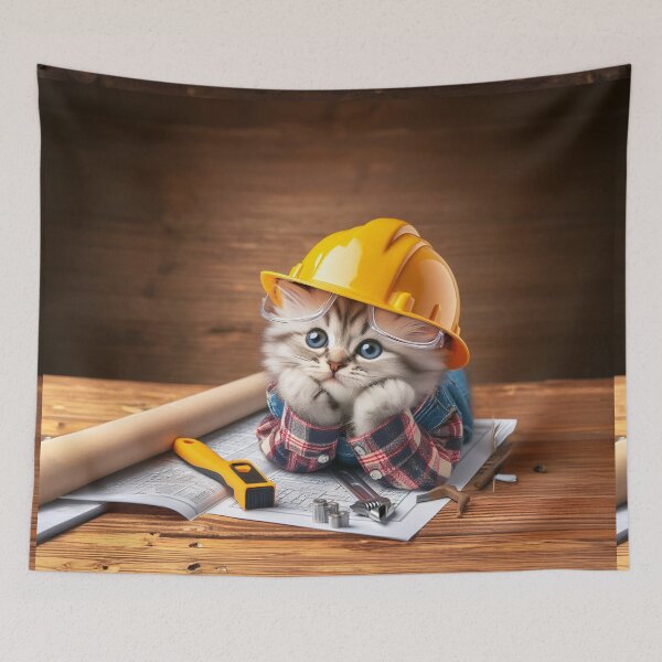 Item preview, Worker Kitten designed and sold by All-Kittens.