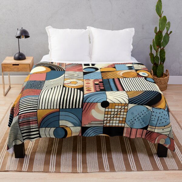 Item preview, Modern Mosaic Abstract Fusion of Form and Colour designed and sold by ArtComixHaven.