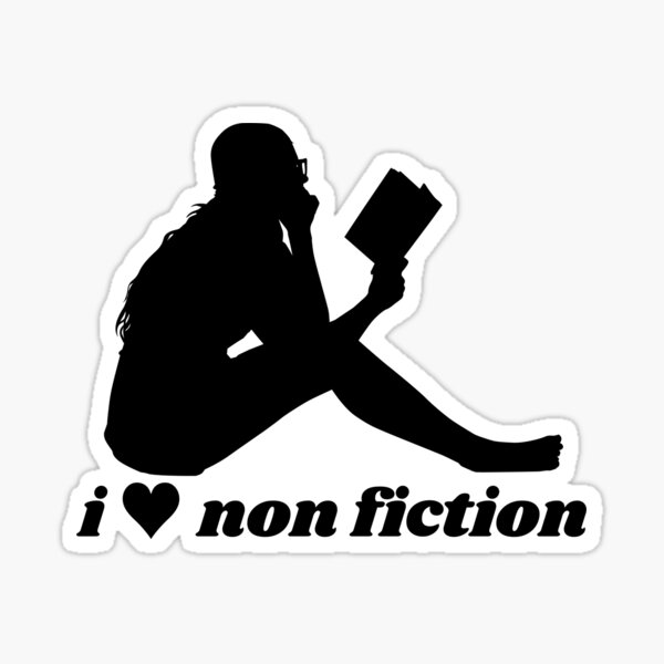 Item preview, I love nonfiction designed and sold by ChiWellness Shop.