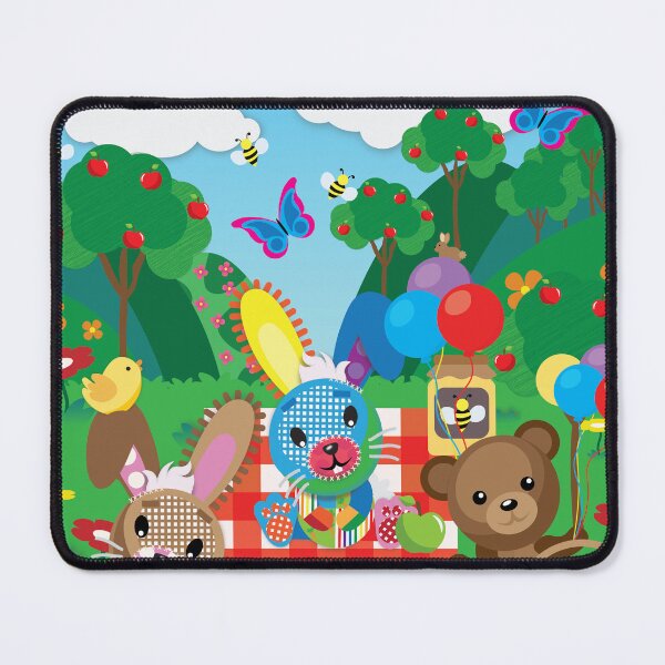 Item preview, Teddy Bear Picnic with Friends designed and sold by smalladventures.