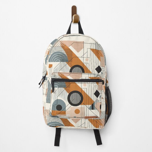 Item preview, Abstract Intrigue Geometric Shapes Creating a Visual Symphony designed and sold by ArtComixHaven.