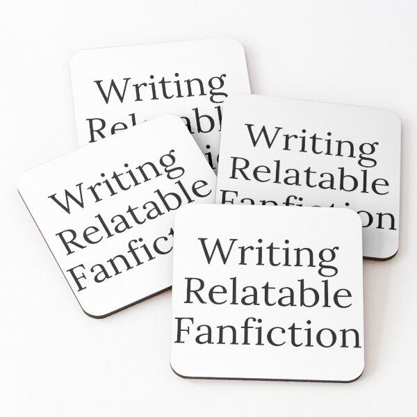 Item preview, Writing Relatable Fanfiction - Black Text designed and sold by TheKnightWriter.
