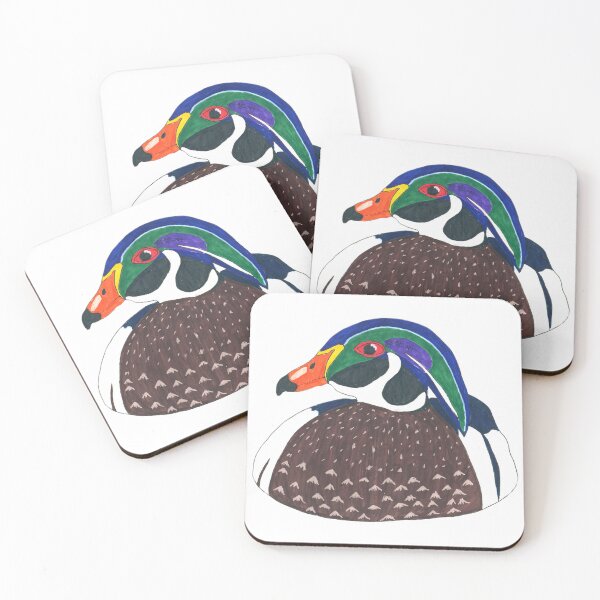 Item preview, Colorful Wood Duck designed and sold by Lqt-art.