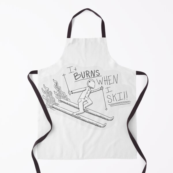 Item preview, It burns when I ski designed and sold by TheCrowJar.