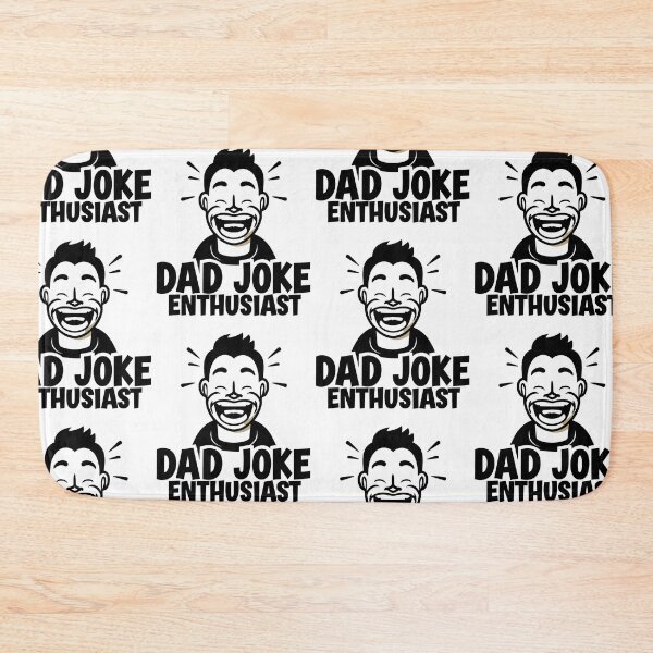 Item preview, Cheesy Humor Delight: Dad Joke Enthusiast Illustration Typography designed and sold by HahaHandlesHub.