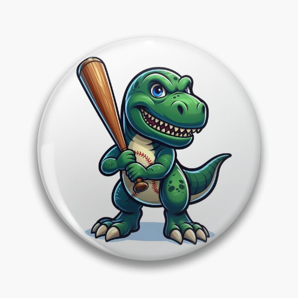 Item preview, T-rex with baseball designed and sold by BUGIAL SHOP.