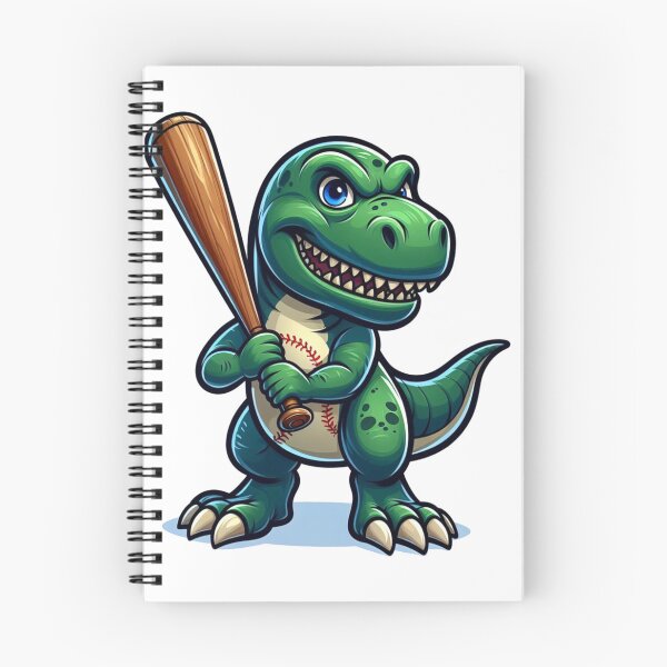 Item preview, T-rex with baseball designed and sold by BUGIAL SHOP.