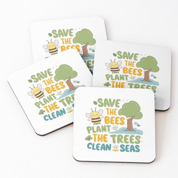 Item preview, save the bees, plant the trees, clean the sea designed and sold by bukajart.
