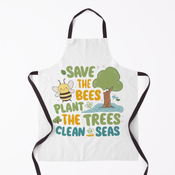 Item preview, save the bees, plant the trees, clean the sea designed and sold by bukajart.