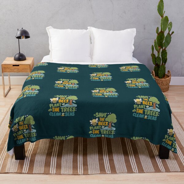 Item preview, save the bees, plant the trees, clean the sea designed and sold by bukajart.