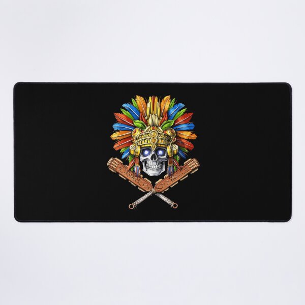 Item preview, Aztec Skull Warrior designed and sold by underheaven.