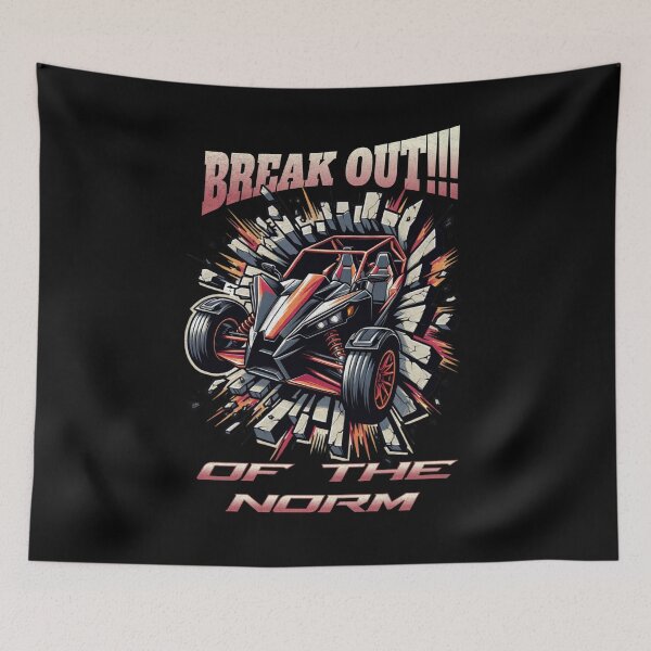 Item preview, Break Out of The Norm Polaris Slingshot Graphic designed and sold by boujeedrpc.