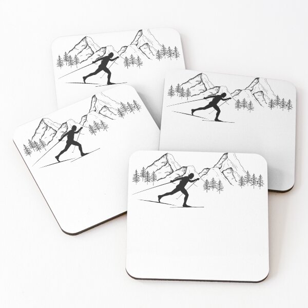 Item preview, Mountains Ski Racer designed and sold by LEOOTY.