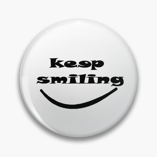 Item preview, keep smiling logo designed and sold by LucianStanica.