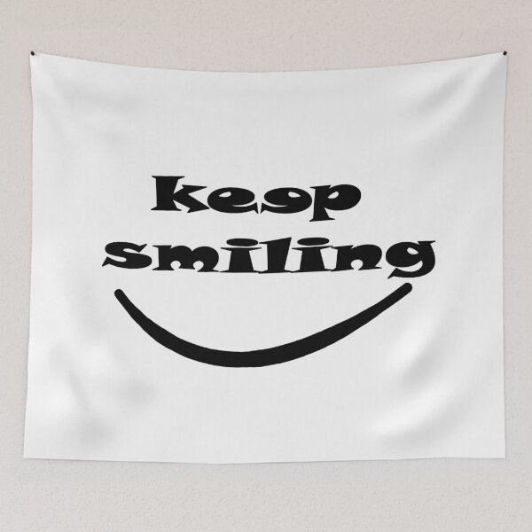 Item preview, keep smiling logo designed and sold by LucianStanica.