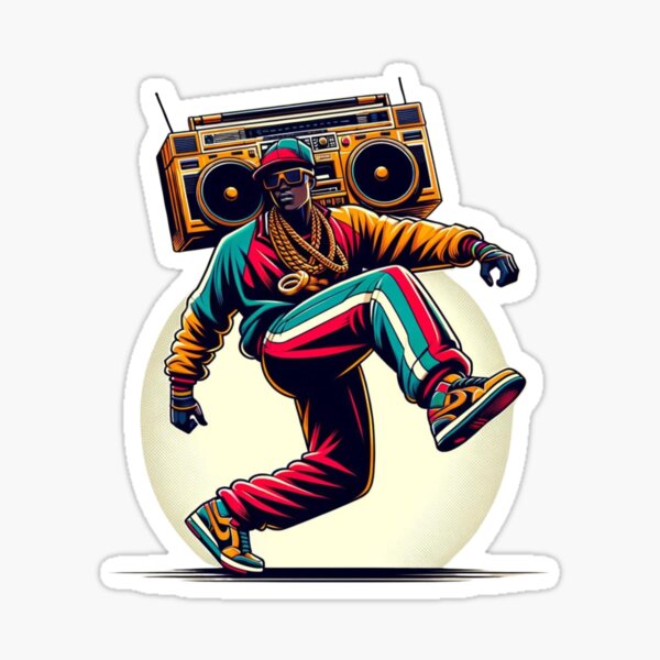 Item preview, Classic Hip Hop B-Boy: Groove and Move designed and sold by astersgraphics.
