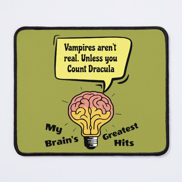 Item preview, Funny Brain Puns - Relatable Sarcasm Humor Gift designed and sold by InkyGenies.