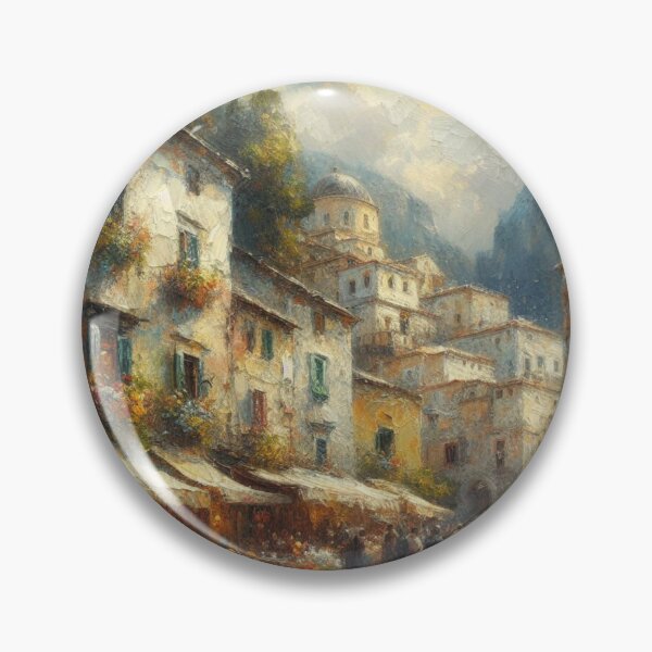 Artikelvorschau, Impressionist Italian village entworfen und verkauft von tipitoes.