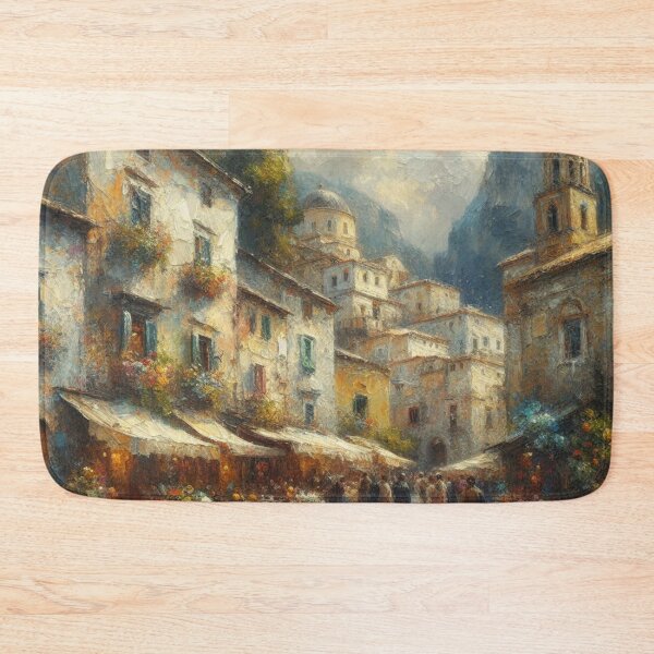 Artikelvorschau, Impressionist Italian village entworfen und verkauft von tipitoes.
