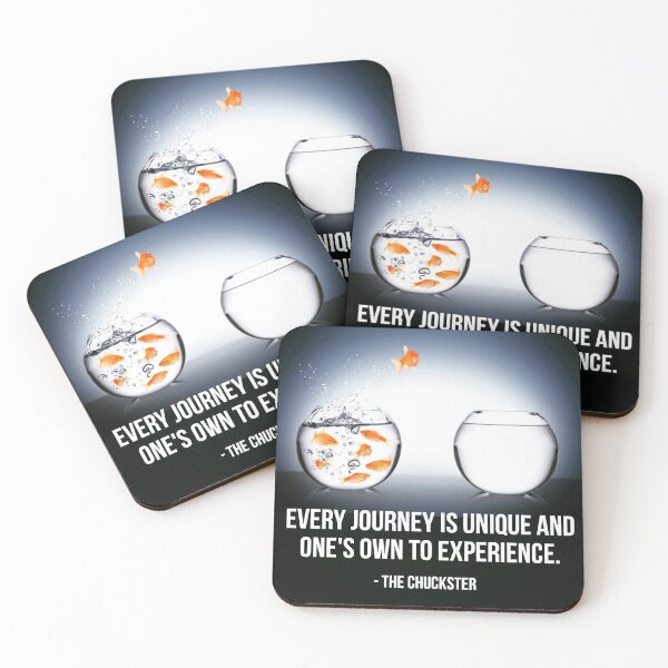 Item preview, EVERY JOURNEY IS UNIQUE AND ONE'S OWN TO EXPERIENCE. designed and sold by ChucksterTees.
