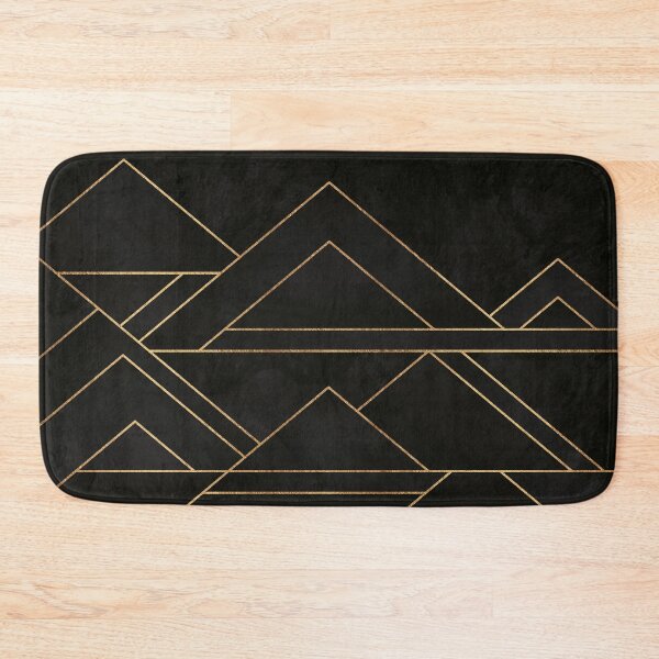Artikelvorschau, Art-Deco-Linien Black Mountains bei Nacht entworfen und verkauft von AmbienceArt.