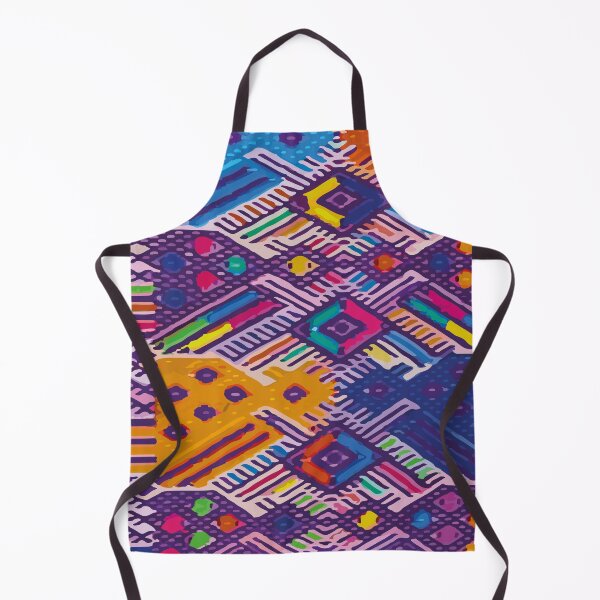 Item preview, Multicolor hand-made embroidery vibrant textile Mexican folk art dopamine decor designed and sold by T-Mex.