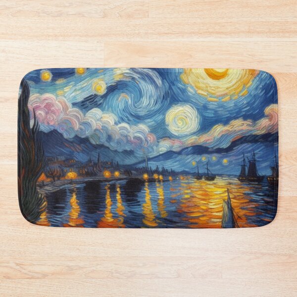 Artikelvorschau, Van gogh Night sky entworfen und verkauft von tipitoes.