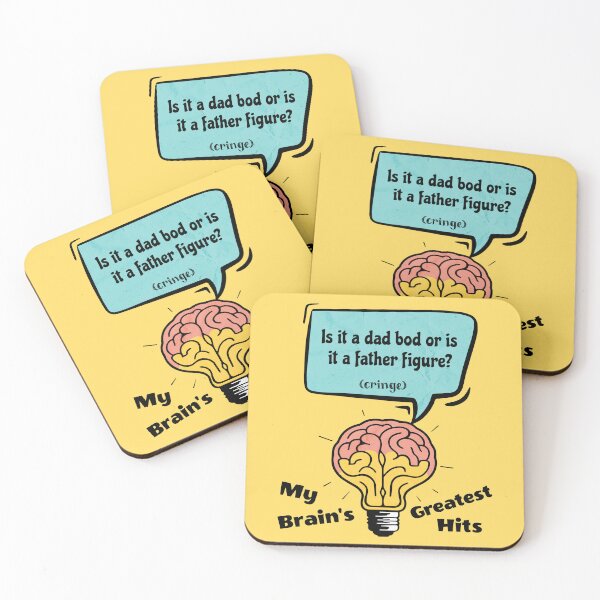 Item preview, Funny Brain Puns - Relatable Dad Jokes Humor Gift designed and sold by InkyGenies.