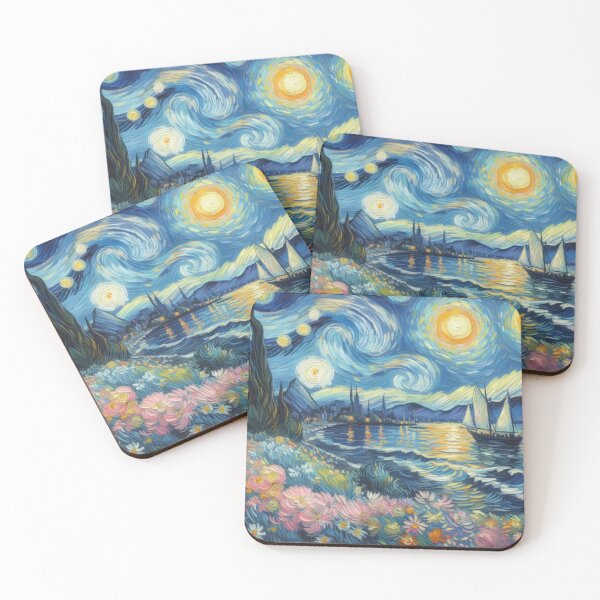 Item preview, Night sky painting designed and sold by tipitoes.