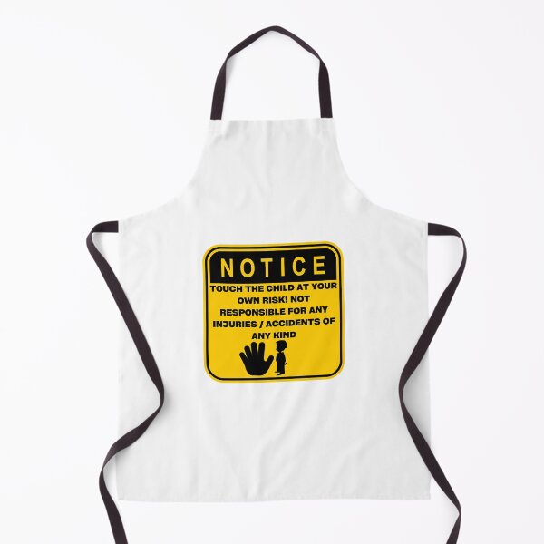 Item preview, NOTICE - Touch at your own risk (Male Child) designed and sold by ArtsyCity.