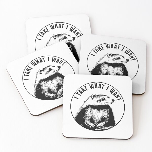 Item preview, Honey Badger designed and sold by ValentinaHramov.